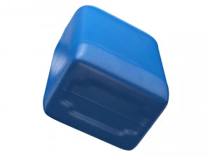 플라스틱 용기 블루 01 3D 모델