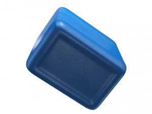 plastic container blue 02 3D Model