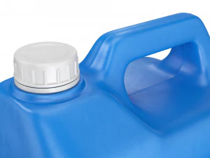 plastic container blue 02 3D Model