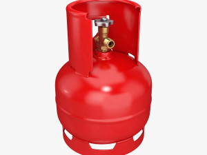 gas cylinder 5l 3D 모델