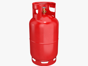 gas cylinder 27l 3Dモデル