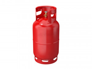 gas cylinder 27l 3D Model