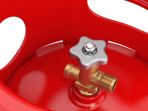 gas cylinder 27l 3D Model