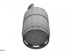 gas cylinder 27l 3D Model