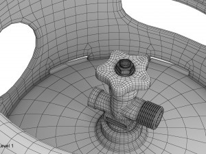 gas cylinder 27l 3D Model