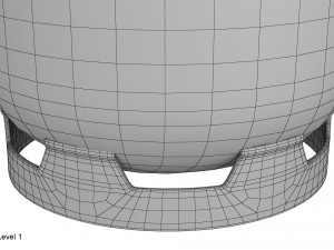 gas cylinder 27l 3D Model