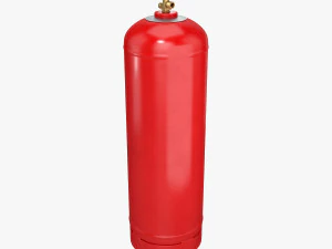 bombola gas 50 lt Modello 3D