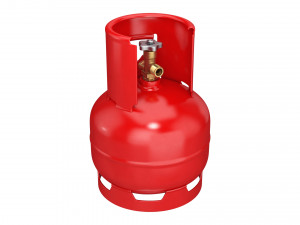 gas cylinders collection 3D Model