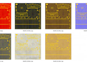 gas cylinders collection 3D Model