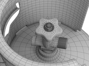 gas cylinders collection 3D Model