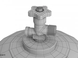 gas cylinders collection 3D Model