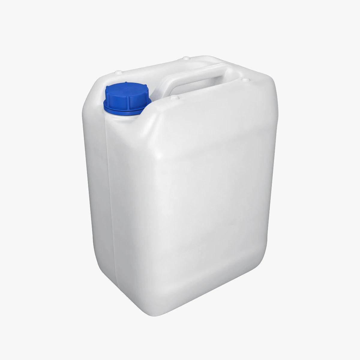 recipiente de pl&aacute;stico blanco 01 Modelo 3D .c4d .max .obj .3ds .fbx .stl .blend 