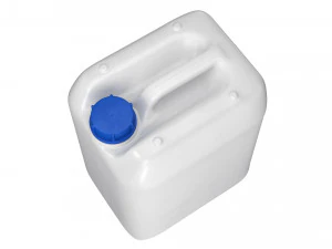 recipiente de pl&aacute;stico blanco 01 Modelo 3D