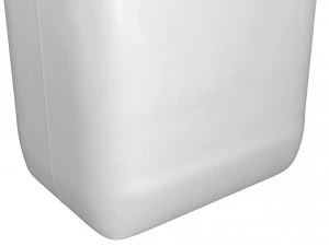 recipiente de pl&aacute;stico blanco 01 Modelo 3D