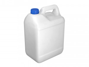 plastic container white 02 3D Модель