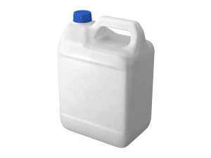 プラスチック容器 ホワイト 02 3Dモデル