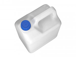 plastic container white 02 3D Модель