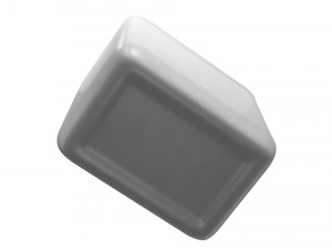 plastic container white 02 3D Модель