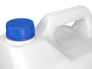 plastic container white 02 3D Модель