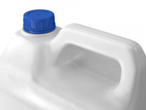 plastic container white 02 3D Модель
