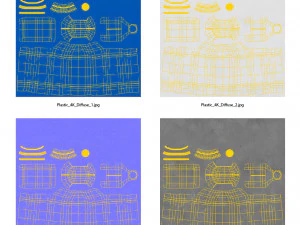 プラスチック容器 ホワイト 02 3Dモデル