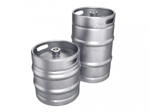 beer keg set 3D Model