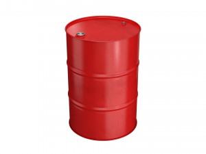 metal barrel red 3Dモデル