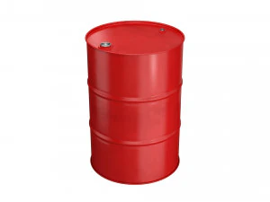 canna in metallo rossa Modello 3D