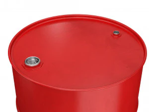 canna in metallo rossa Modello 3D