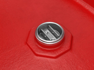 metal barrel red 3Dモデル