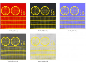 canna in metallo rossa Modello 3D