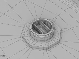 metal barrel red 3Dモデル