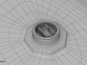 metal barrel red 3Dモデル