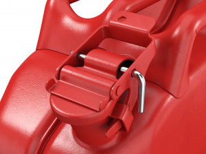 gasoline canister red jerry can Modelo 3D
