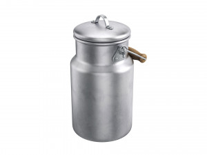 milk containers set Model 3D