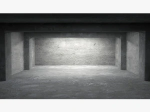 empty room interior 06 3D Model