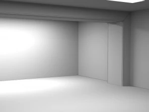 interior de la habitaci&oacute;n vac&iacute;a 06 Modelo 3D