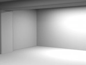 interior de la habitaci&oacute;n vac&iacute;a 06 Modelo 3D