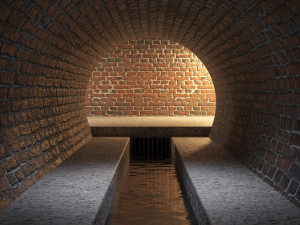 sewer tunnel 01 Model 3D