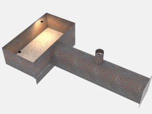 sewer tunnel 01 Model 3D