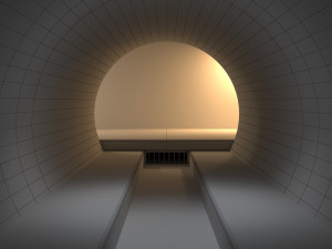 sewer tunnel 01 Model 3D