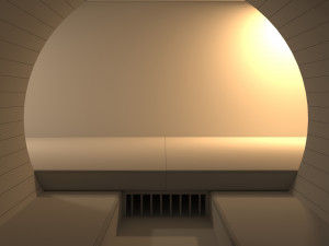 sewer tunnel 01 Model 3D