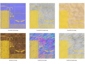 tunel jaskiniowy 02 Model 3D