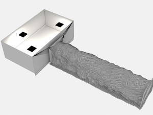 cave tunnel 02 Modello 3D