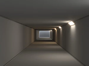 地下隧道03 3D 模型