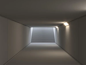 地下隧道03 3D 模型