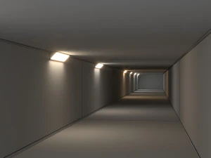 地下隧道03 3D 模型