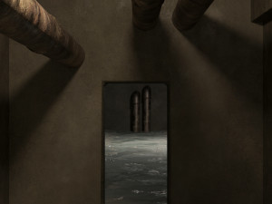 basement tunnel 04 3D Model