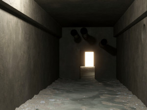 basement tunnel 04 3D Model