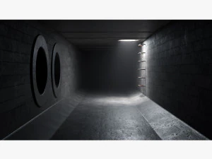 下水道隧道05 3D 模型